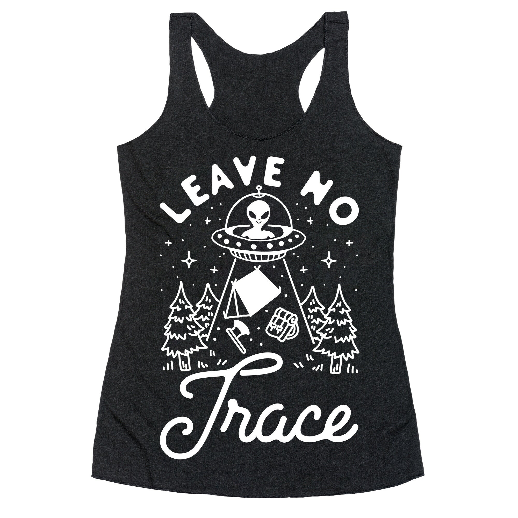 Leave No Trace Camping UFO Racerback Tank